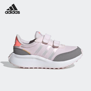 阿迪达斯正品 K儿童魔术贴运动鞋 RUN GW0330 70s Adidas