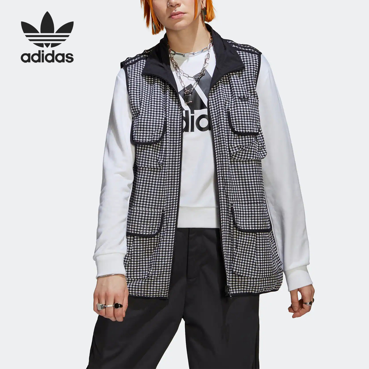 Adidas/阿迪达斯女子马甲