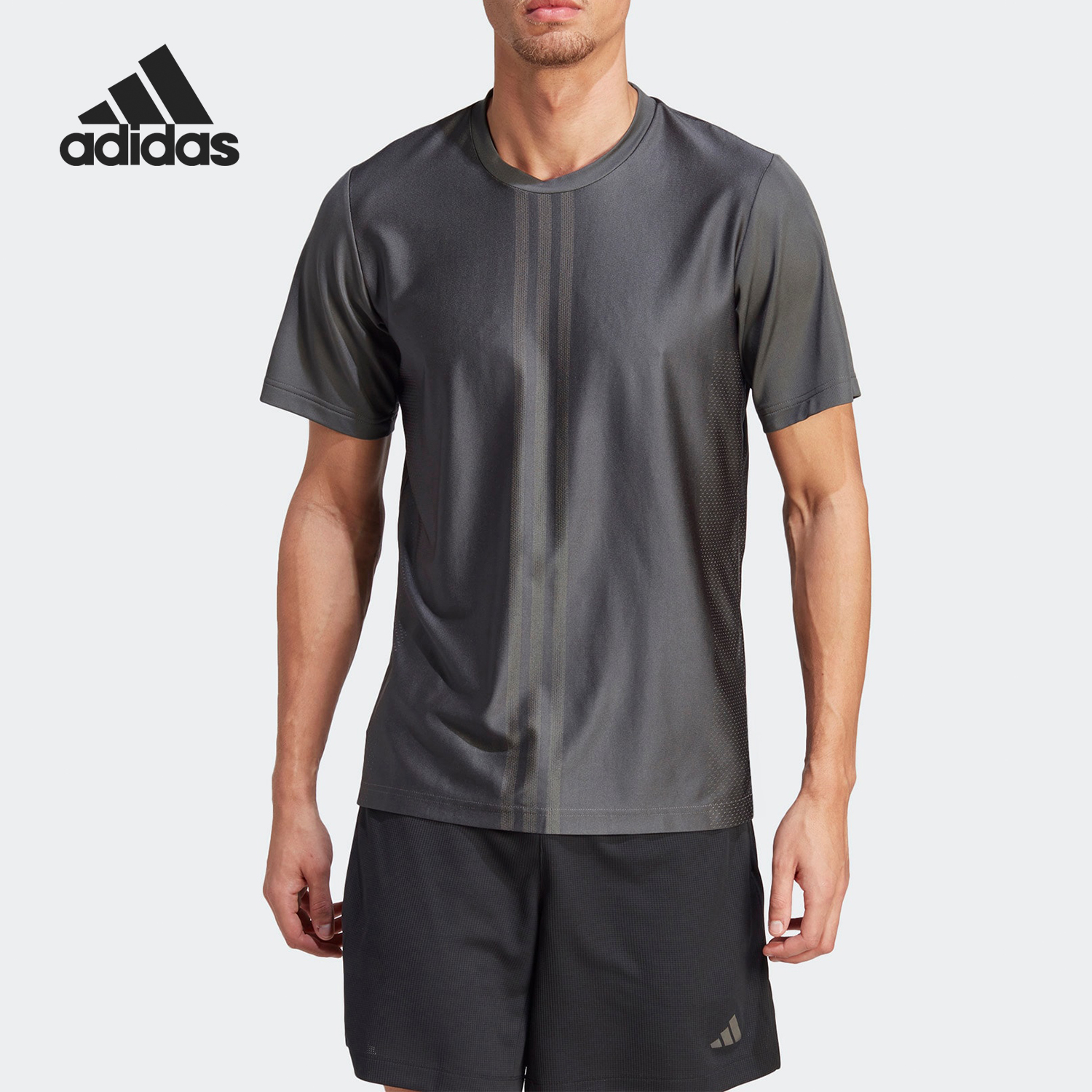 阿迪达斯正品男子运动短袖T恤