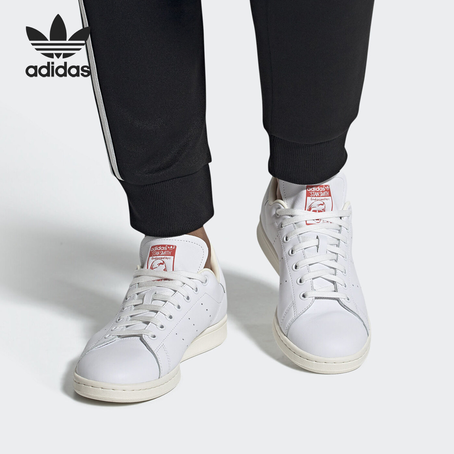Adidas/阿迪达斯正品三叶草STAN SMITH 男士经典运动鞋EF4258,运动鞋new,运动休闲鞋,淘宝优惠券,粉丝福利购,淘宝优惠卷