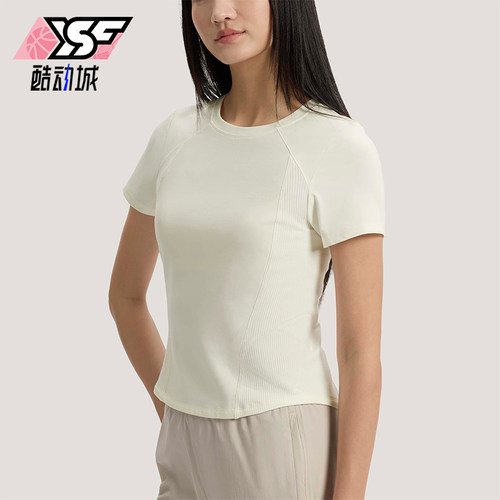 Adidas/阿迪达斯正品2026女士运动休闲经典简约修身透气T恤KH2648