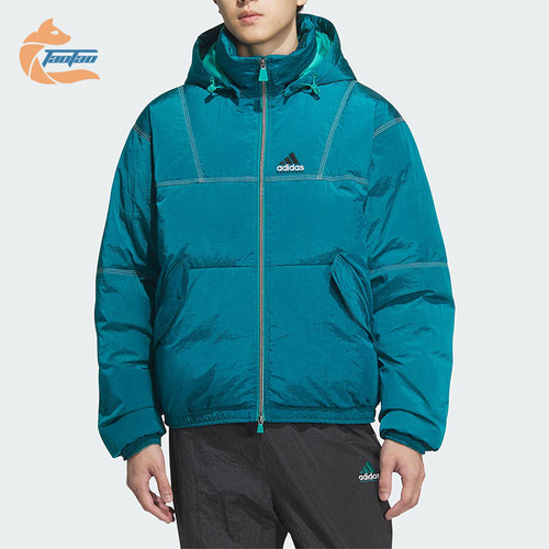 Adidas/阿迪达斯正品EQT DOWN JACKET男士经典保暖羽绒服KA7980