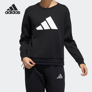 SWEAT女子训练运动圆领套头衫 STR GP0718 阿迪达斯正品 Adidas