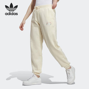 女子休闲运动裤 Adidas 新款 三叶草春季 IN7115 阿迪达斯正品