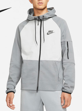 Nike/耐克正品TE FZ FLC HOODIE男子运动夹克外套 DD5285-077