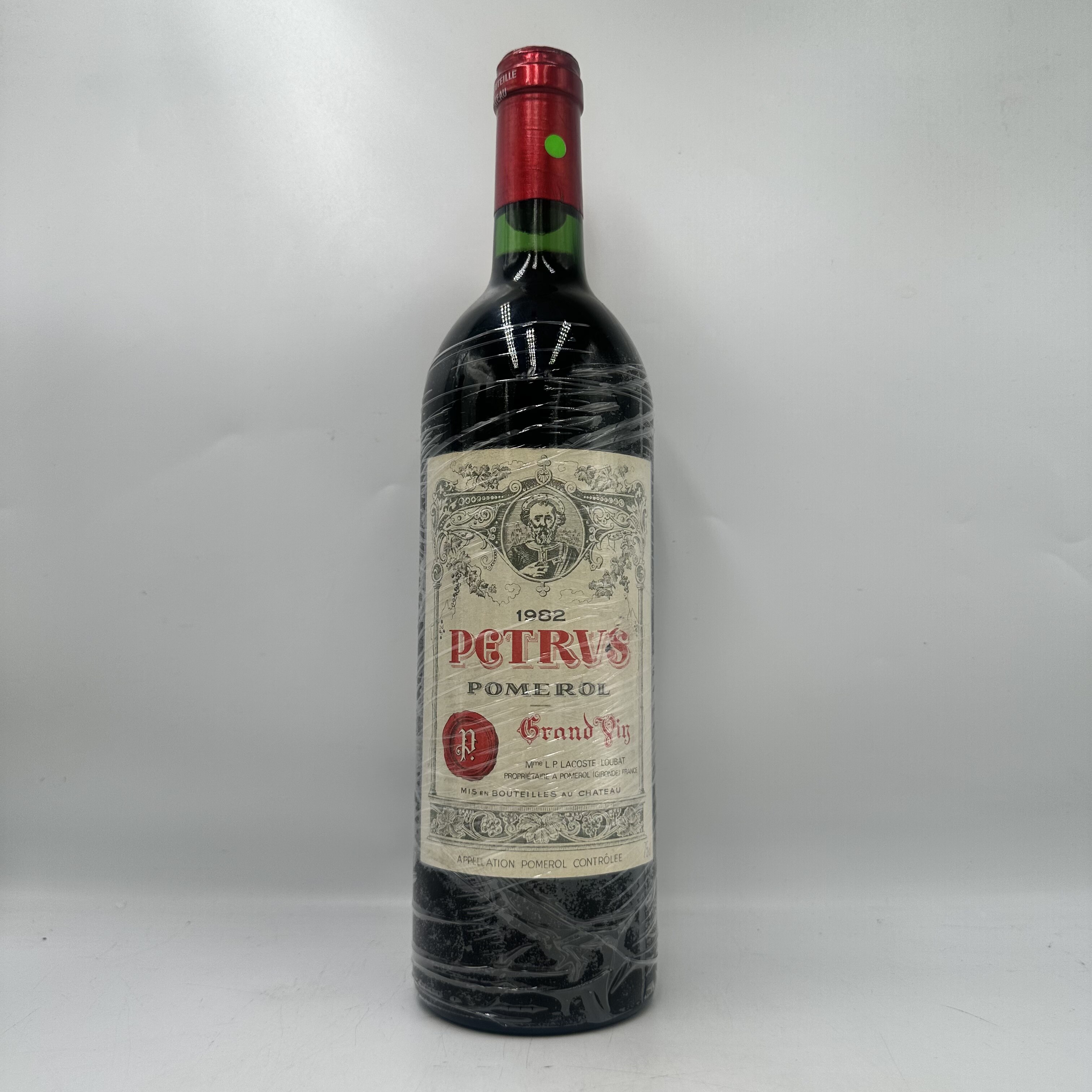 1982年 Petrus 帕图斯红酒法国原瓶柏翠庄园古堡酒庄干红葡萄洒