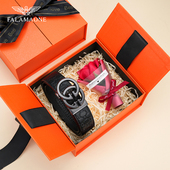 法莱阿玛尼皮带男款 真皮2025新款 高档男士 正品 裤 腰带生日送男友