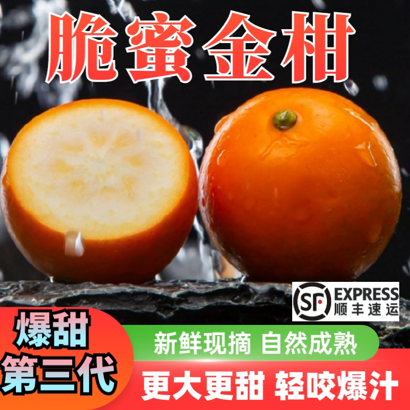 【顺丰】广西融安脆蜜金桔第三代