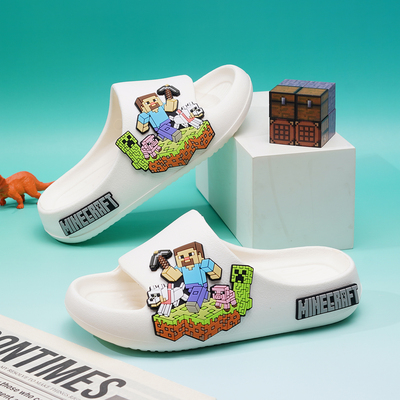 我的世界儿童拖鞋2025男童防滑