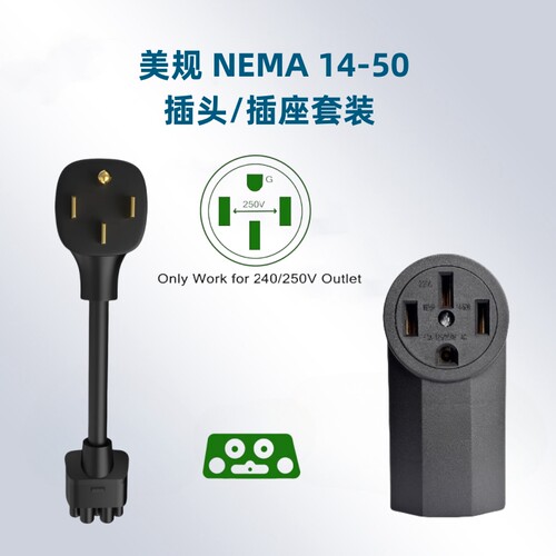 RIYS特斯拉快充转换器