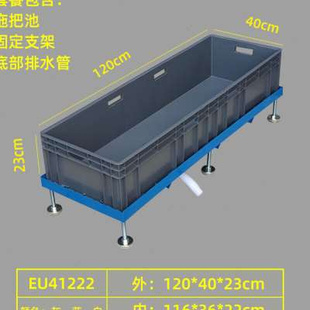 长方形洗拖布地盆落地式 阳台户外墩布池大型塑料洗拖把桶学校商用