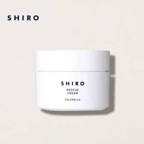 SHIRO金盏花修护面霜50g原装进口舒缓肌肤滋养修护滋润保湿防干燥