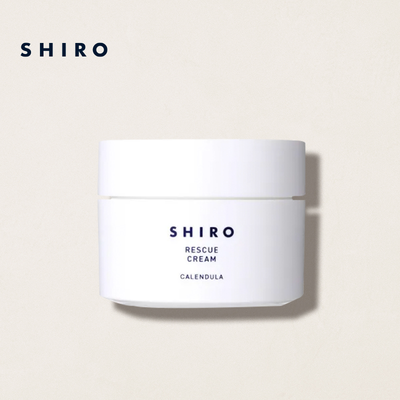 SHIRO金盏花修护面霜50g原装进口舒缓肌肤滋养修护滋润保湿防干燥