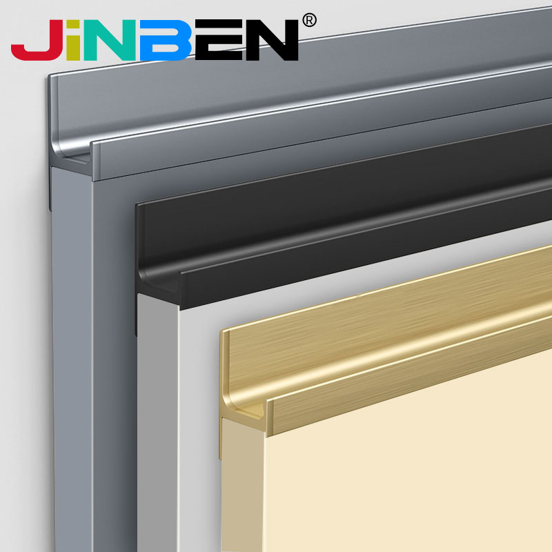 隐形拉手衣柜门嵌入式哑白色