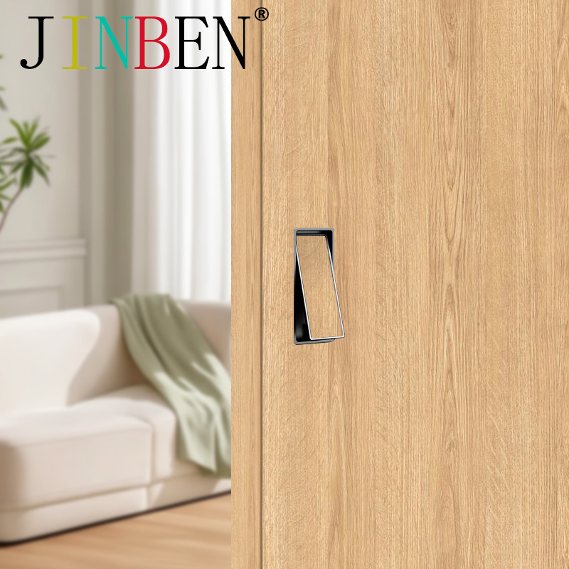 隐形拉手翻盖设计可贴皮