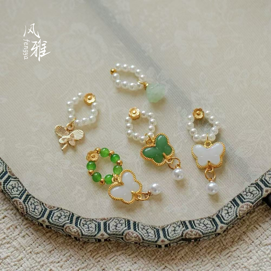 风雅国风手工提溜茶道配件茶壶盖扭挂件小吊坠精致小挂坠配饰零配
