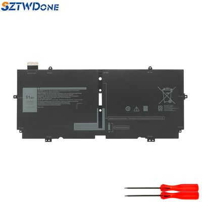 戴尔XPS 13 7390 9310 2-In-1 P103G 52TWH X1W0D 笔记本电池