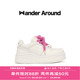 小白鞋 女 around25年春款 厚底增高休闲板鞋 杨超越同款 Wander