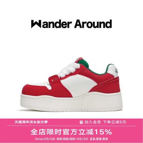 厚底板鞋Wanderaround