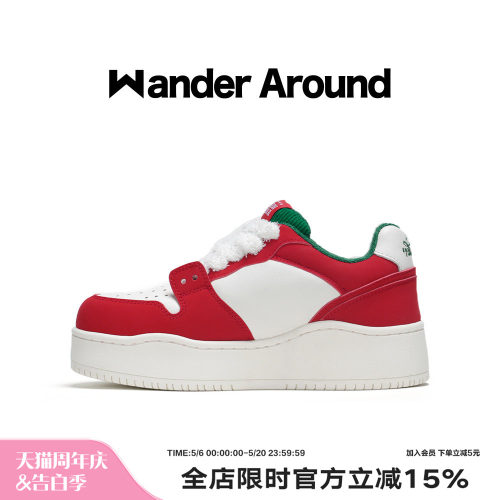 厚底板鞋Wanderaround
