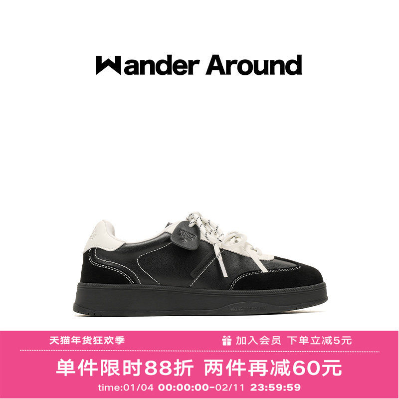 ��ɫ 35 Wander around2025�¿�ڰ�ƴɫ����������а�Ь���ŵ�ѵЬŮ 429.12Ԫ