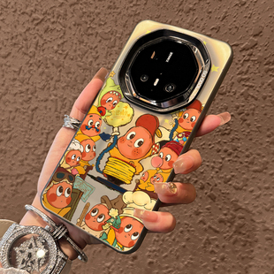 网红爆款 适用华为mate70rs手机壳新款 可爱星星人mate60rs非凡大师高级感mate60保时捷全包防摔小众男女70pro