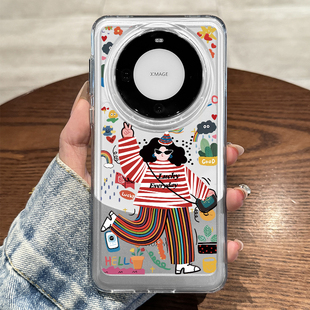 外壳30全包epro防摔50e透明40e硅胶女款 适用华为mate60pro手机壳新款 mate50卡通女孩mate40pro高级感m60pro