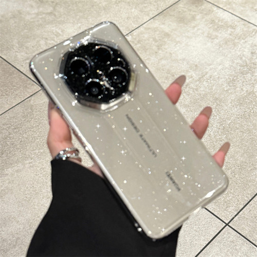 适用华为mate70rs超薄闪粉手机壳