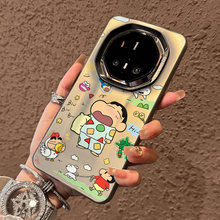 适用华为mate70rs手机壳新款非凡大师mate60rs保时捷蜡笔小新mate60pro高级感全包防摔渐变m70可爱小众男女款