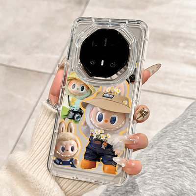 适用华为mate70rs牛仔拉布布外壳