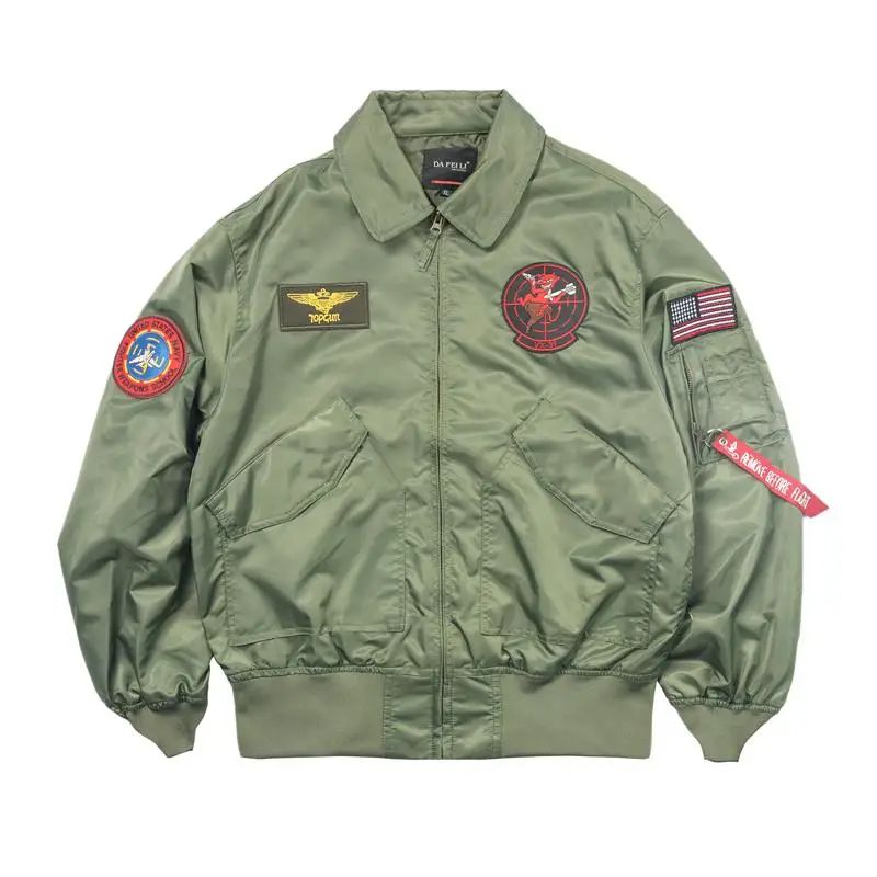 TOP GUN CWU-36P Spring Army Patch Pilot Flight Casual Outwea