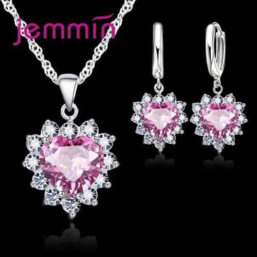 Top Sale Wding Engagement Anniversary Gift Jewelry Sets 925