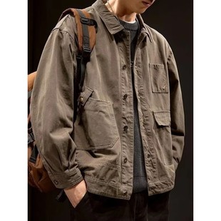 Jaet Faion Sle Autumn Spring Casual Denim Men Korean Retro