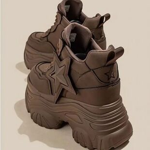 Elderly Shoes Women's 2024 New Spring Style Thick Bottom Pet