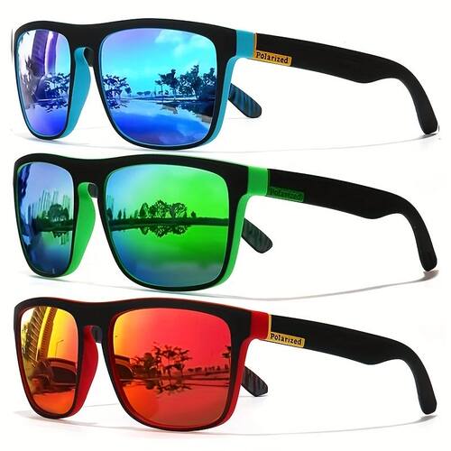 Fashion Vintage Square Polarized Sunglasses Men Women Drivin