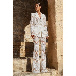 HIGH STREET Newest 2026 Designer Runway Suit Set Women's Sin