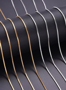 Wholesale 45/50/60/70cm Snake Chain Necklace Stainless Steel