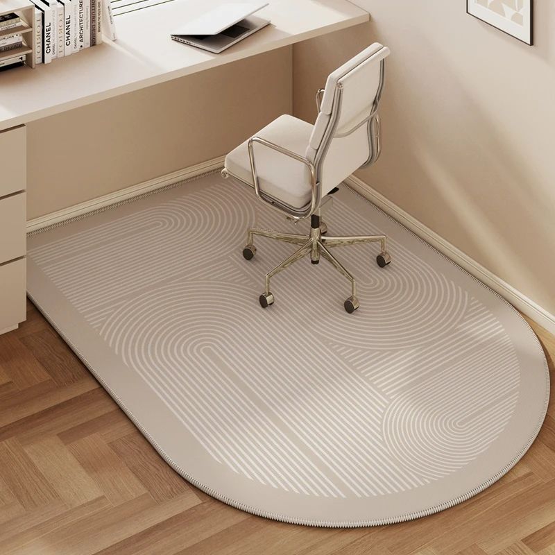 VIKAMA Study Desk Study Computer Chair Thickened Carpet Swiv