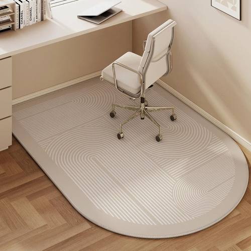 VIKAMA Study Desk Study Computer Chair Thickened Carpet Swiv