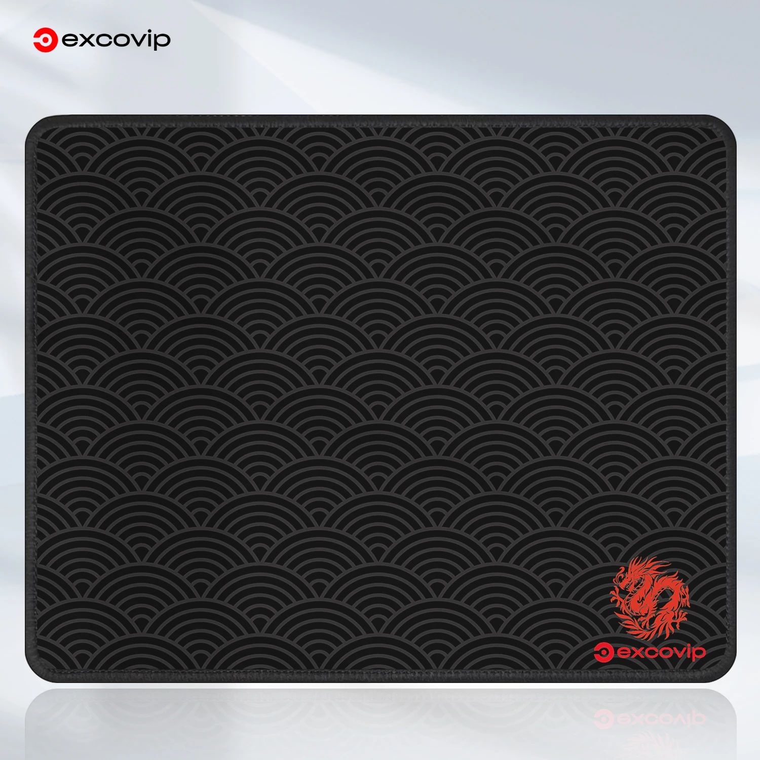 EXCO Gaming Mouse Pad with Stitched Edge Small Office Mousep