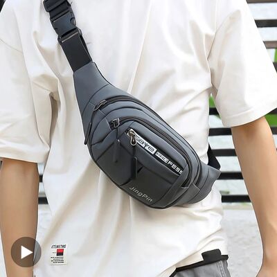 Men Women Belt Pouch Waist Bag Waterproof Fanny Pack For Mal