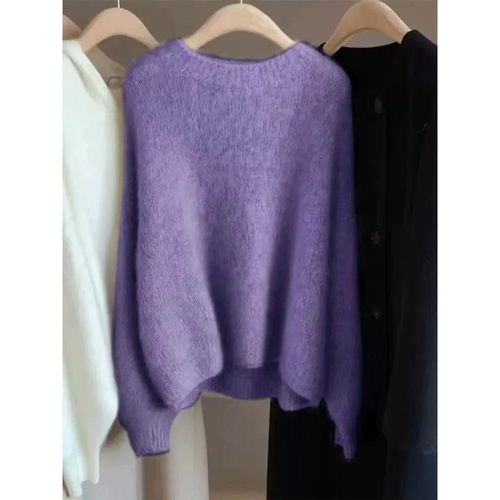 Autumn and Winter New Cashmere Sweater 100% Pure Wool Knitte