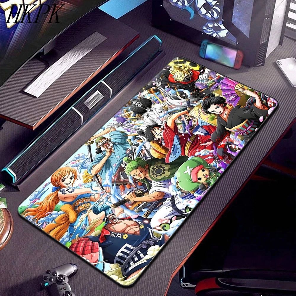 Game Mouse Pad Colorful One Piece Anime Mouse Pad Xxl Rubber