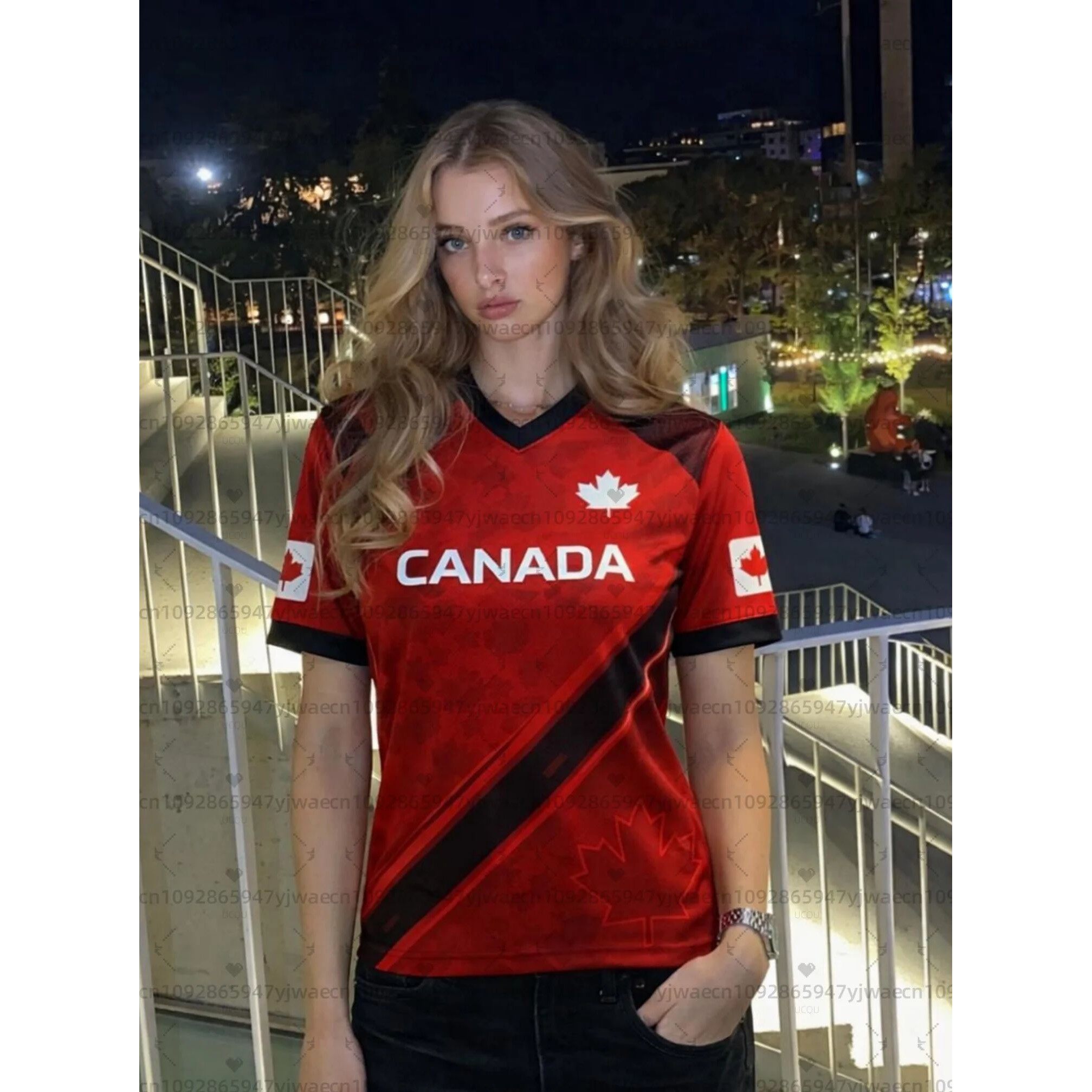 26 Summer Men's&Women's Canada Soccer Jersey Gift For Lovers thumbnail 4