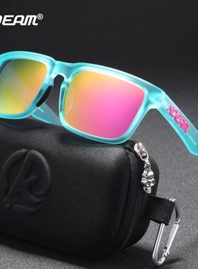 KDEAM Men's Polarized Sunglasses Square Casual Outdoors Sun