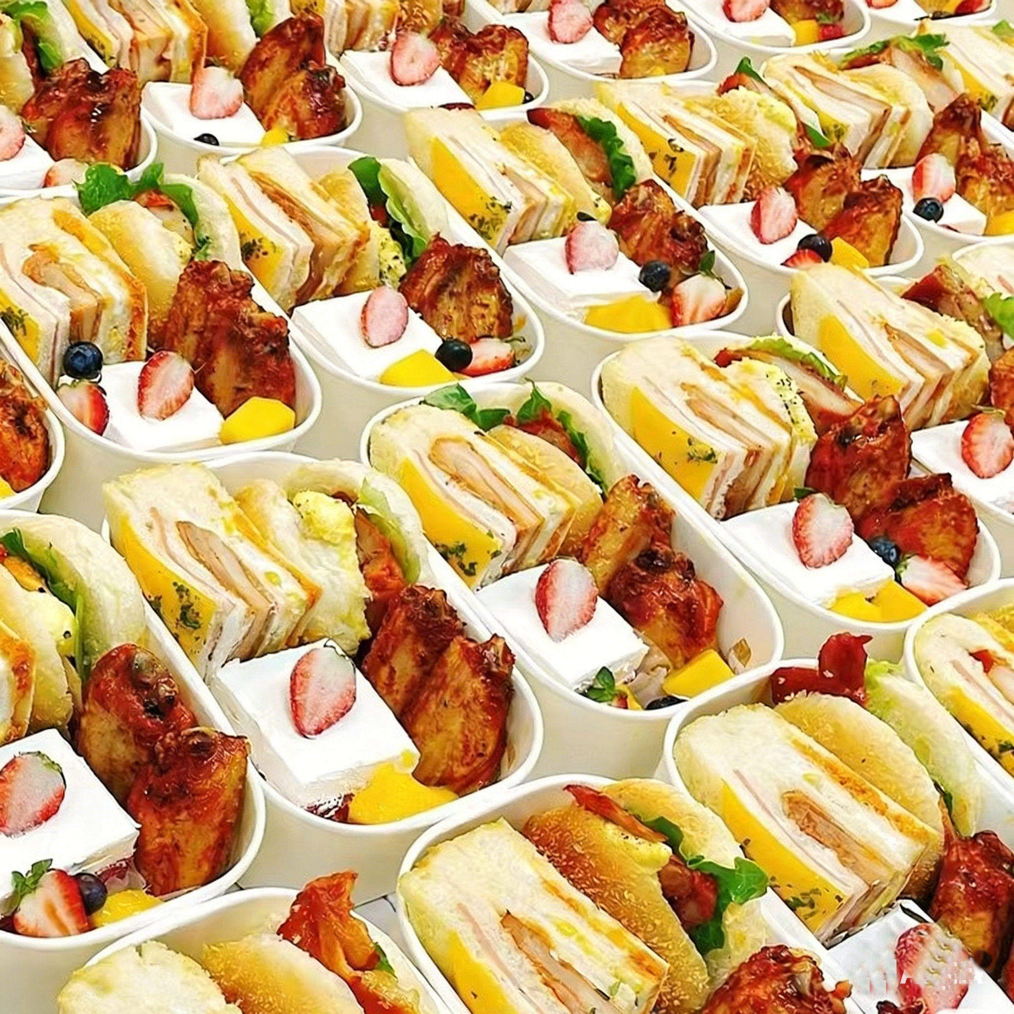 茶歇烘焙三明治汉堡鸡块打包盒下午茶公司甜品长方形盒配盖打包盒,厨房/烹饪用具,点心包装盒/包装袋,淘宝优惠券,粉丝福利购,淘宝优惠卷