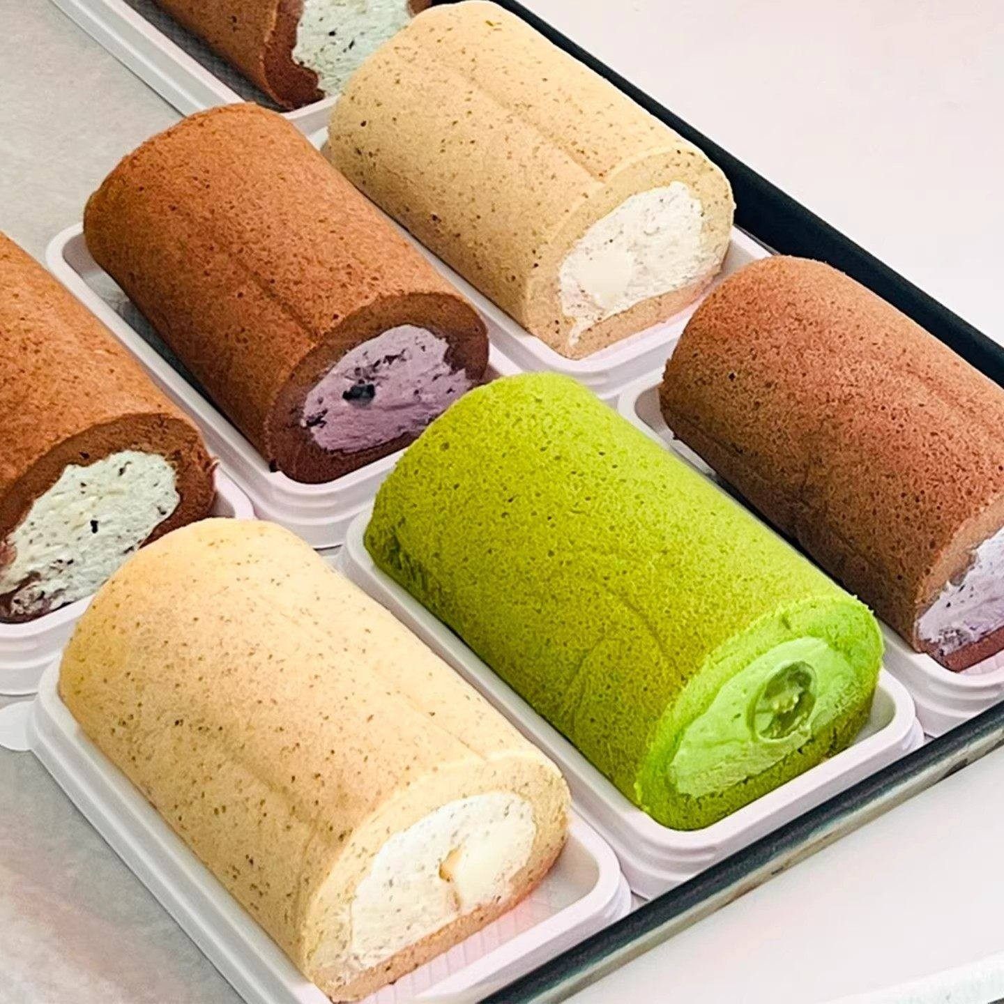 长方形抹茶毛巾卷蛋糕包装盒瑞士卷切块奶油蛋糕卷烘焙西点打包盒,厨房/烹饪用具,点心包装盒/包装袋,淘宝优惠券,粉丝福利购,淘宝优惠卷