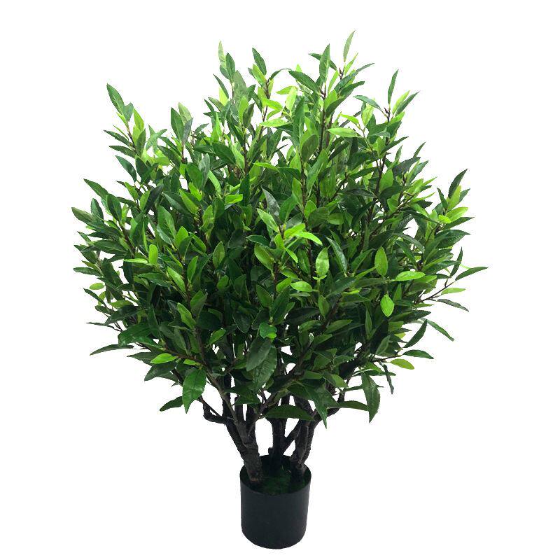 仿真绿植盆栽毛尖茶树落地盆景室内外植物茶叶工程装饰厂家