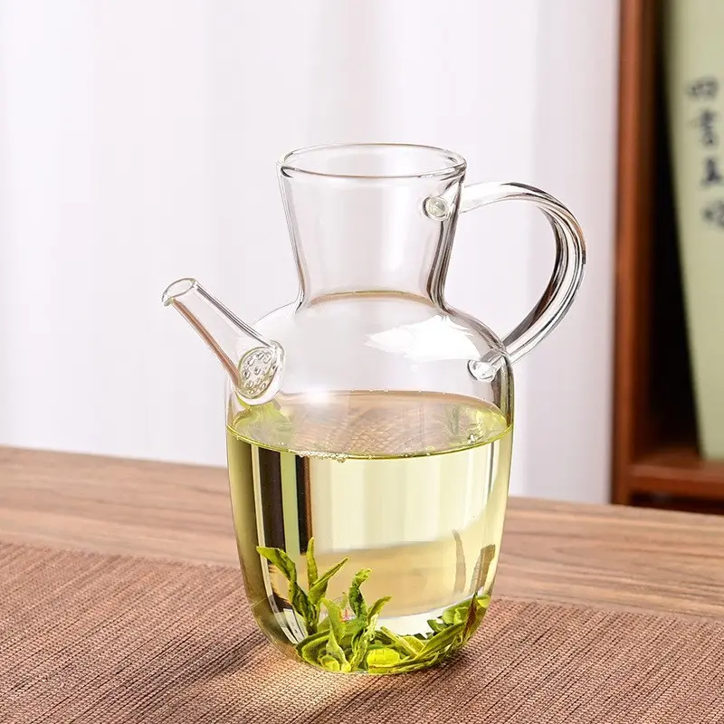 高硼硅新中式仿宋茶壶大容量玻璃