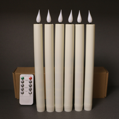 遥控水滴头平口光面led电子杆蜡